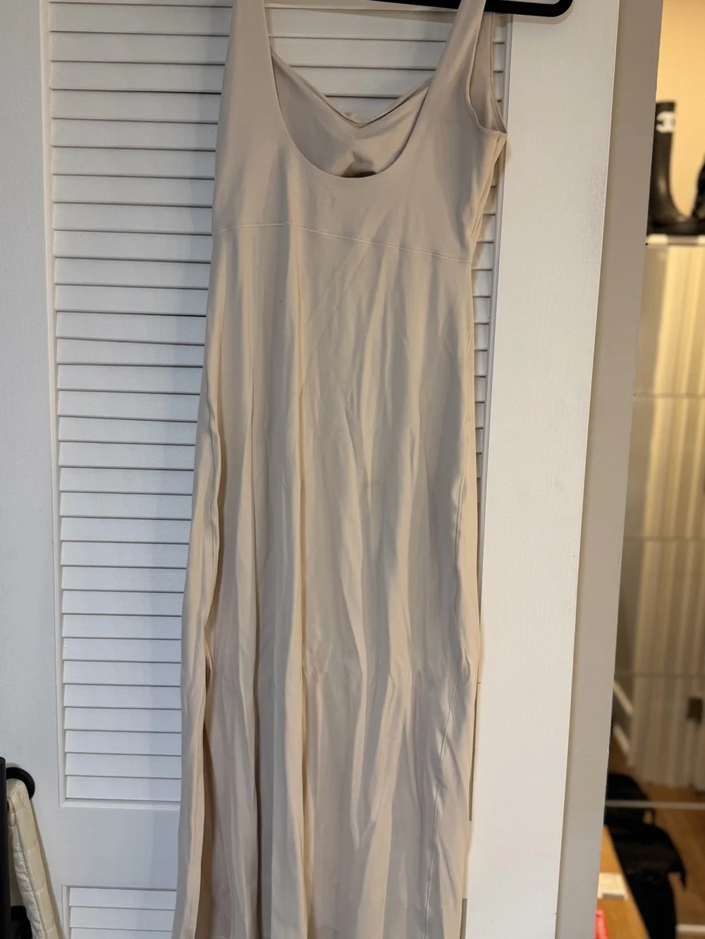 Women's Cream Midi dress